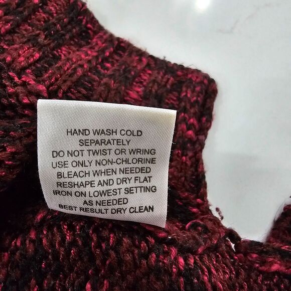 VTG 90s y2k Sweater Womens Medium Panda Bear Kawaii Anime Knit Girlhoodcore Twee - Picture 8 of 9